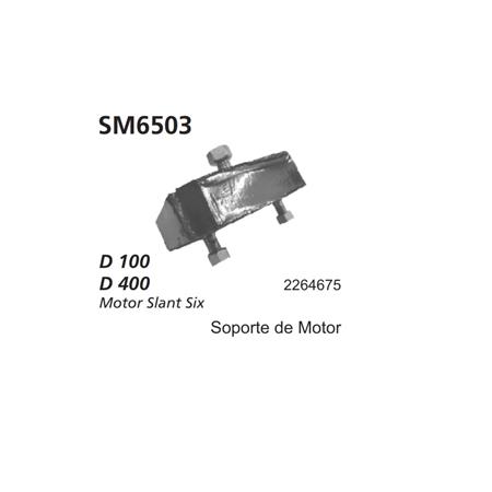 SOPORTE DE MOTOR  D-100