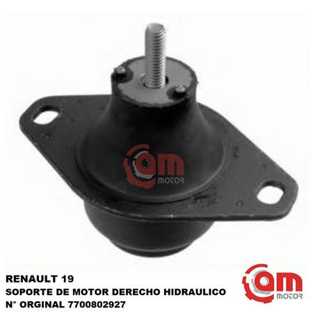 SOPORTE DE MOTOR DELANTRO DERECHO R-19 DIESEL HIDRAULICO