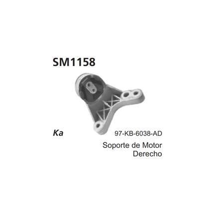 SOPORTE DE MOTOR DERECHO KA