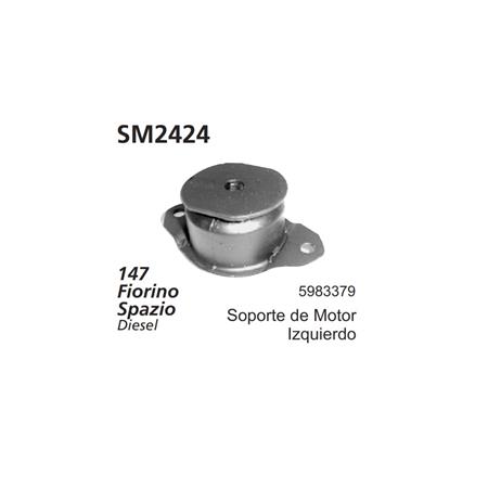 SOPORTE DE MOTOR IZQUIERDO F-147 FIORINO SPAZIO DIESEL