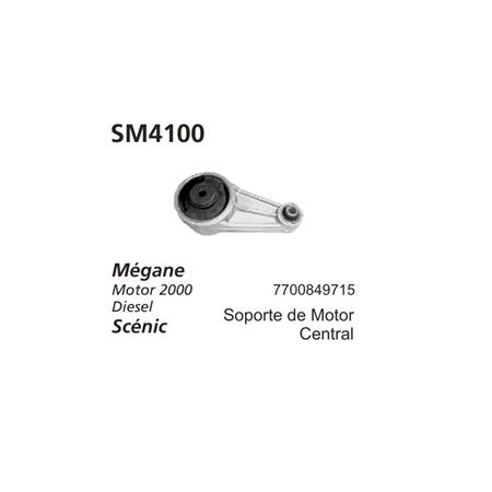 SOPORTE DE MOTOR CENTRAL MEGANE 2.0 DISEL SCENIC