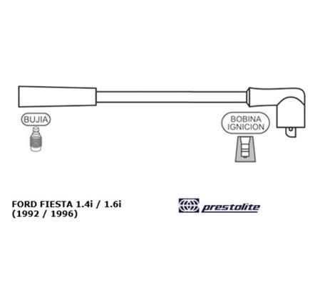 JUEGO CABLES DE BUJIAS FIESTA CL  1.4I 1.6I 92/96