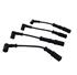 JGO CABLES DE BUJIAS GRAND SIENA PALIO UNO FIAT500 1.4 8V EVO