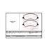 PASTILLA DE FRENO AMAROK TRENDLINE CD 2.0 16V C/SENSOR