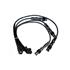 JGO CABLES DE BUJIAS GOL TREND FOX SURAN VOYAGE CROSS FOX SAVEIRO 1.6 8V
