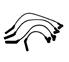 JGO CABLES DE BUJIAS COURIER ECOSPORT FIESTA FOCUS KA 1.0 1.6 8V ZETEC ROCAM 