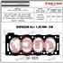JUNTA TAPA CILINDRO 206 207 306 307 406 PARTNER 2.0 HDI DW10TD 5 MUESCAS 1,50 MM