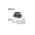 SOPORTE DE MOTOR DELANTERO F-100 PERKINS 4-203 POTENCIADO 2 BULONES AGUJERO CENTRAL