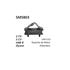 SOPORTE DE MOTOR DELANTERO 3CV 2CV