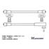 JUEGO CABLES DE BUJIAS TAUNUS 2.0 2.3 81/85