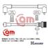 JUEGO CABLES DE BUJIAS R-21 2.2 2.0 89/96 FUEGO 2.0 2.2 82/93