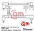 JUEGO CABLES DE BUJIAS R-12 93/95 1.4 1.6 BOBINA EPOXI