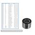 RULEMAN RUEDA TRASERA R-9 R-11 EXPRESS CLIO SYMBOL SANDERO LOGAN MEGANE 306 106